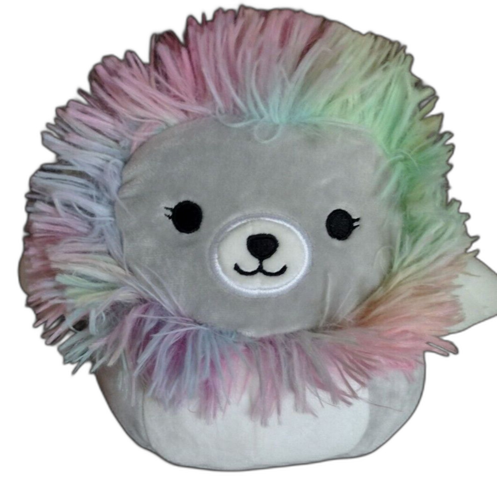 Leonori Squishmallow Winged Lion Gray Rainbow 7 inch Plush Stuffed Animal